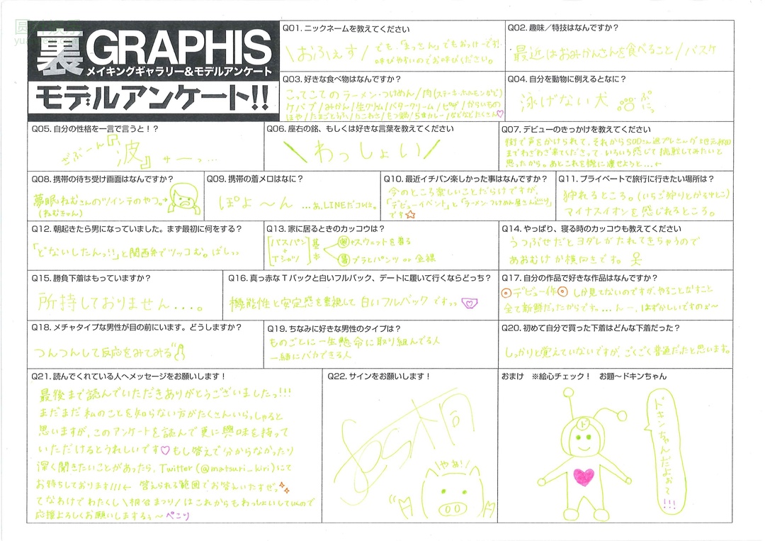 (2017 - 01 - 20) KIRITANI Matsuri (桐谷まつり)