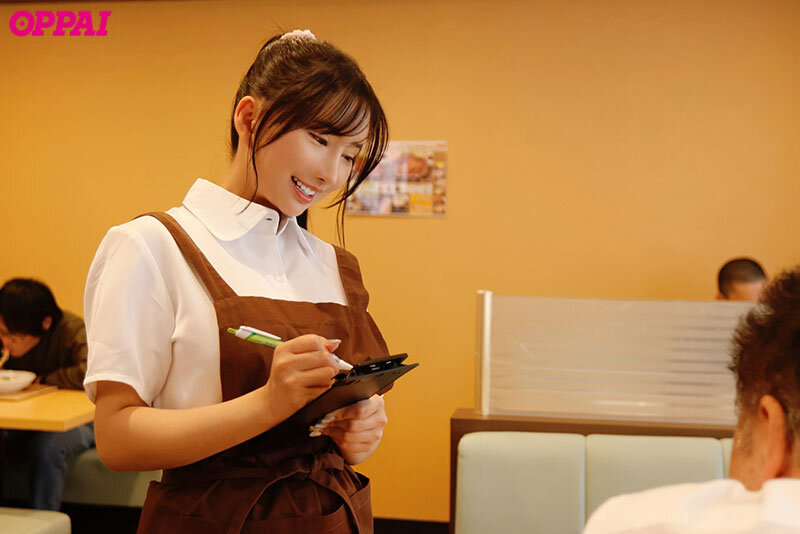 楪カレン(楪可怜)作品PPPE-244发布！咖啡厅小恶魔店员不穿内衣