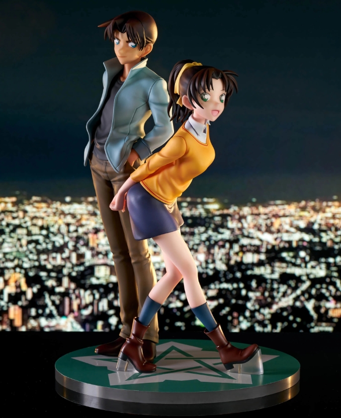 「平和CP」再撒糖！名侦探柯南《服部平次＆远山和叶 1/7模型》小两口的爱意藏不住！
