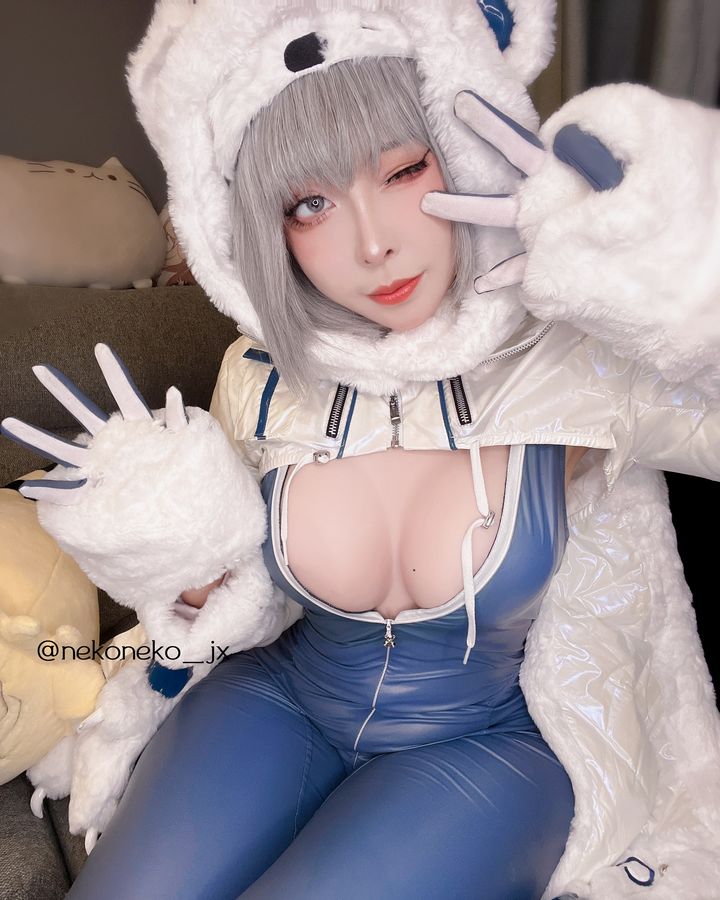 胸前有点紧绷？新加波Coser《Nekoneko JX》穿什么都好像有什么要掉粗乃？！