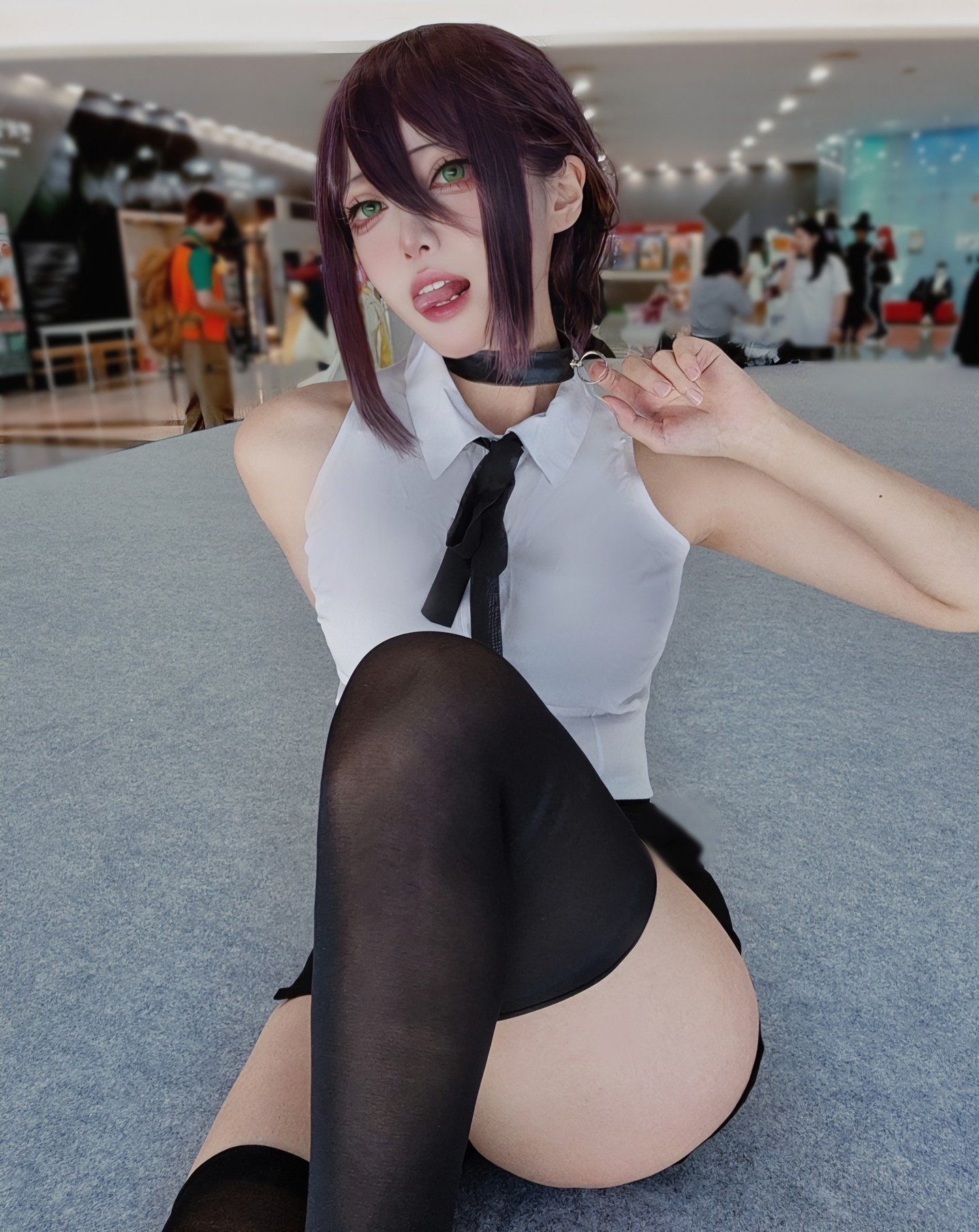 热爱《链锯人》的Coser《펌킨 Pi good duck71》真纪、蕾洁、姬野等角色一次还原!