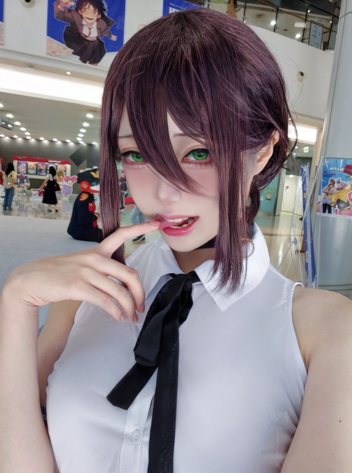 热爱《链锯人》的Coser《펌킨 Pi good duck71》真纪、蕾洁、姬野等角色一次还原!