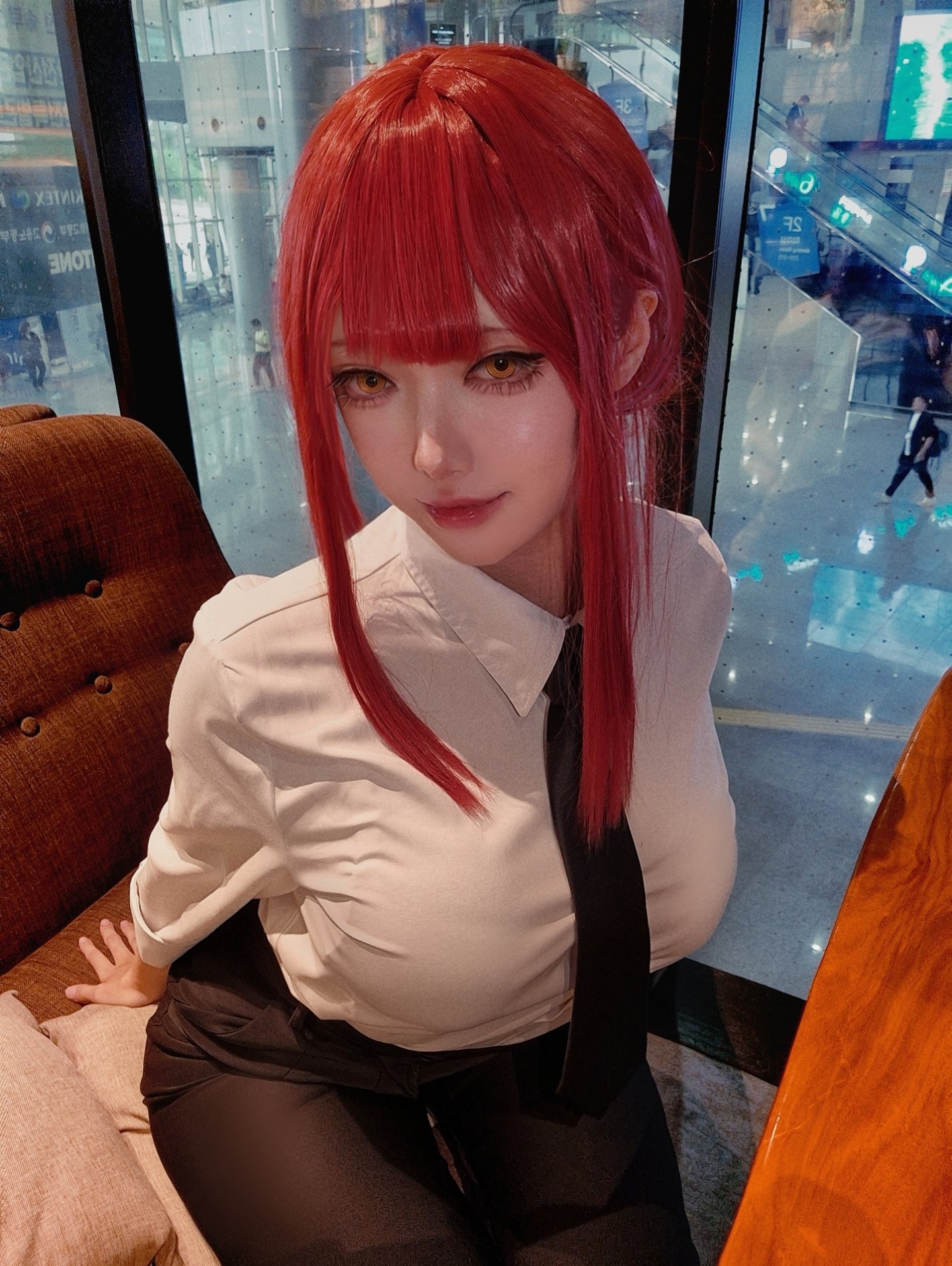 热爱《链锯人》的Coser《펌킨 Pi good duck71》真纪、蕾洁、姬野等角色一次还原!