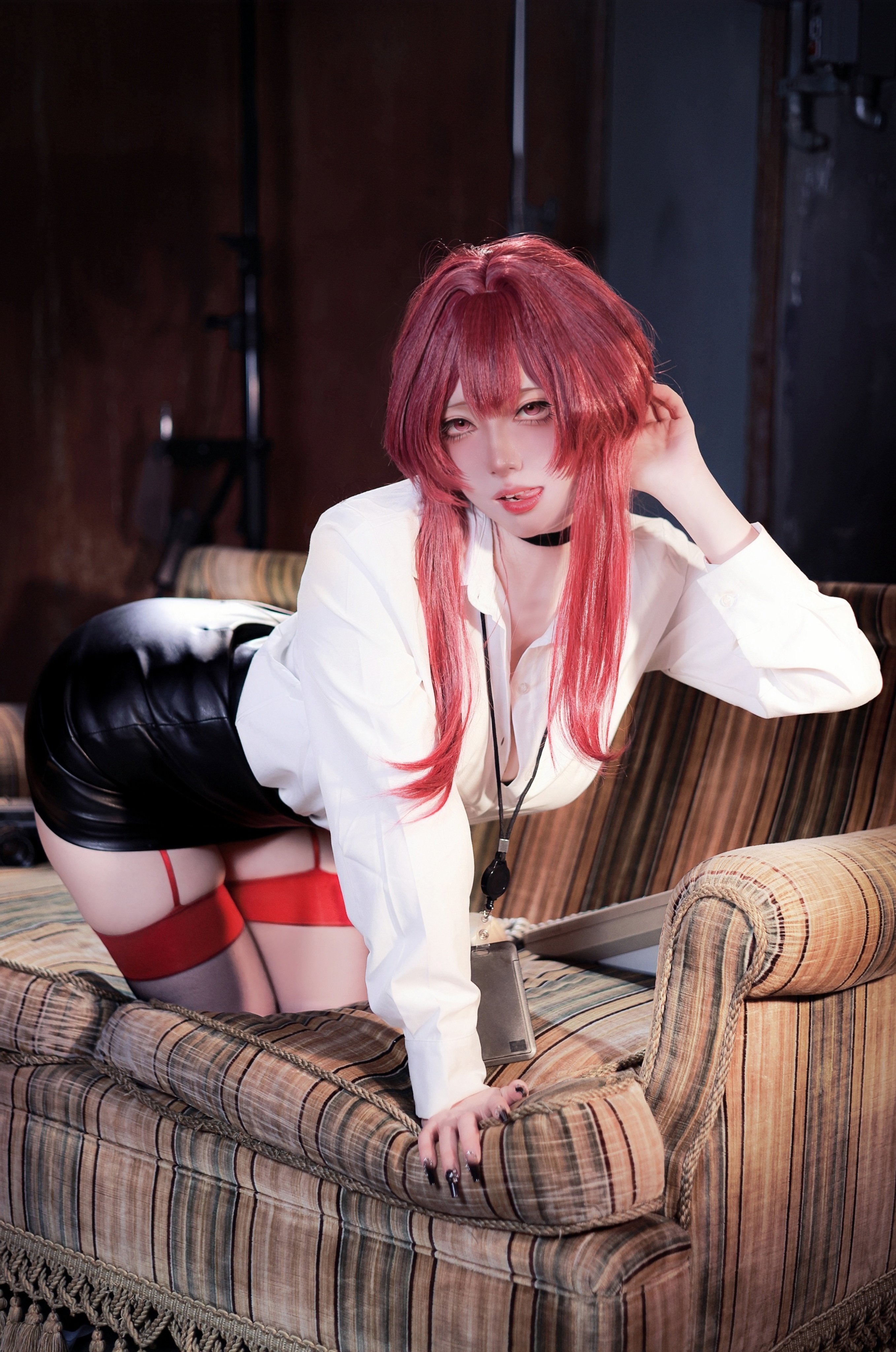 热爱《链锯人》的Coser《펌킨 Pi good duck71》真纪、蕾洁、姬野等角色一次还原!