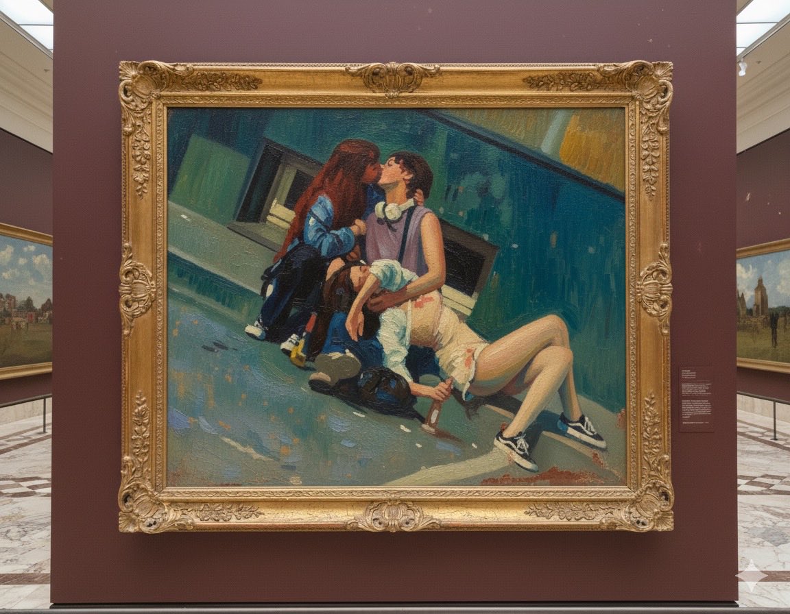 真实意外成梗图《新宿谜样三人组》艺术风貌让网友发挥二创精神!