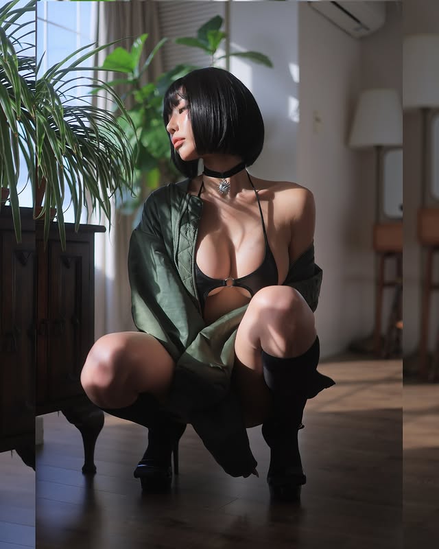 社畜最爱同事!性感的化身《Dongeuran圆圆》驾驭黑丝的女王!