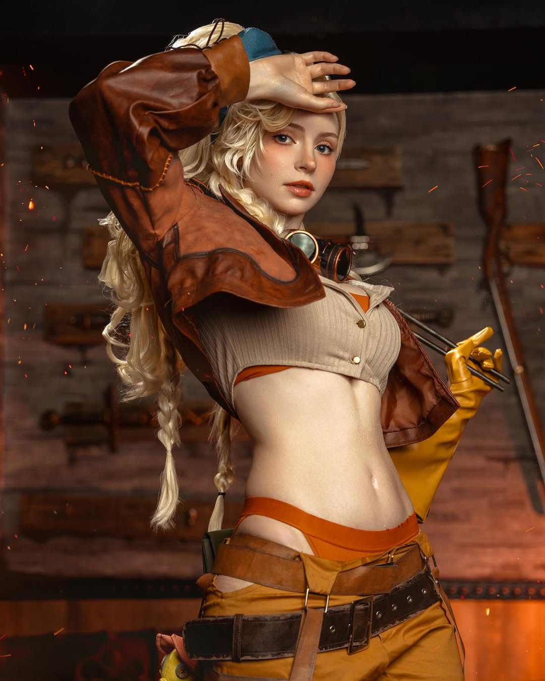 「艾殊莉」体模《PeachMilky》COS火辣谍报员!「露两球」仙气又性感超吸睛!