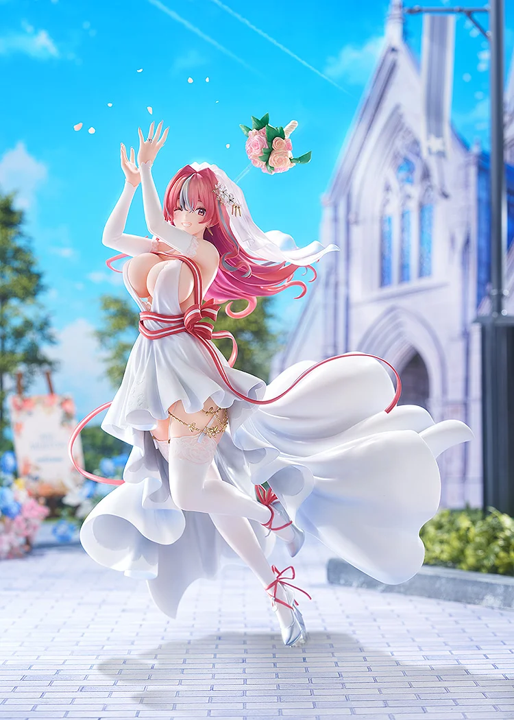 和我婆结婚了!碧蓝航线《布雷默顿~幸福的轨迹~1/7比例模型》扔出捧花动感十足!