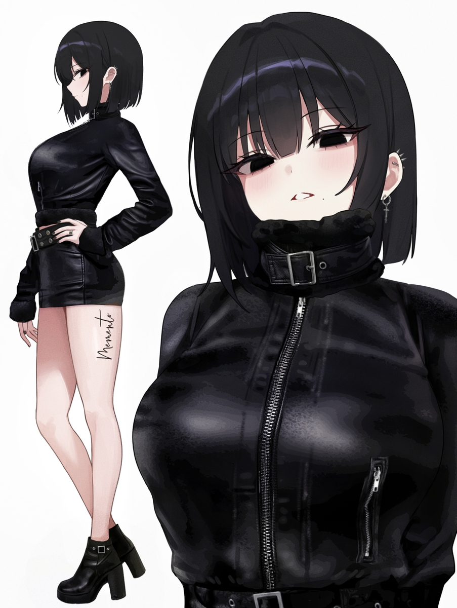 韩国绘师「Biya」推出原创角色!居然是自家亲妹身材取材?!