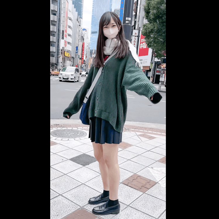 冲击性的地面波广告模特 172 厘米 18 岁