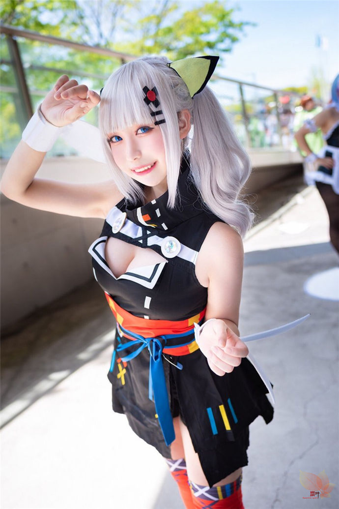低调的萌系小天使こまる，成功征服网友的心！