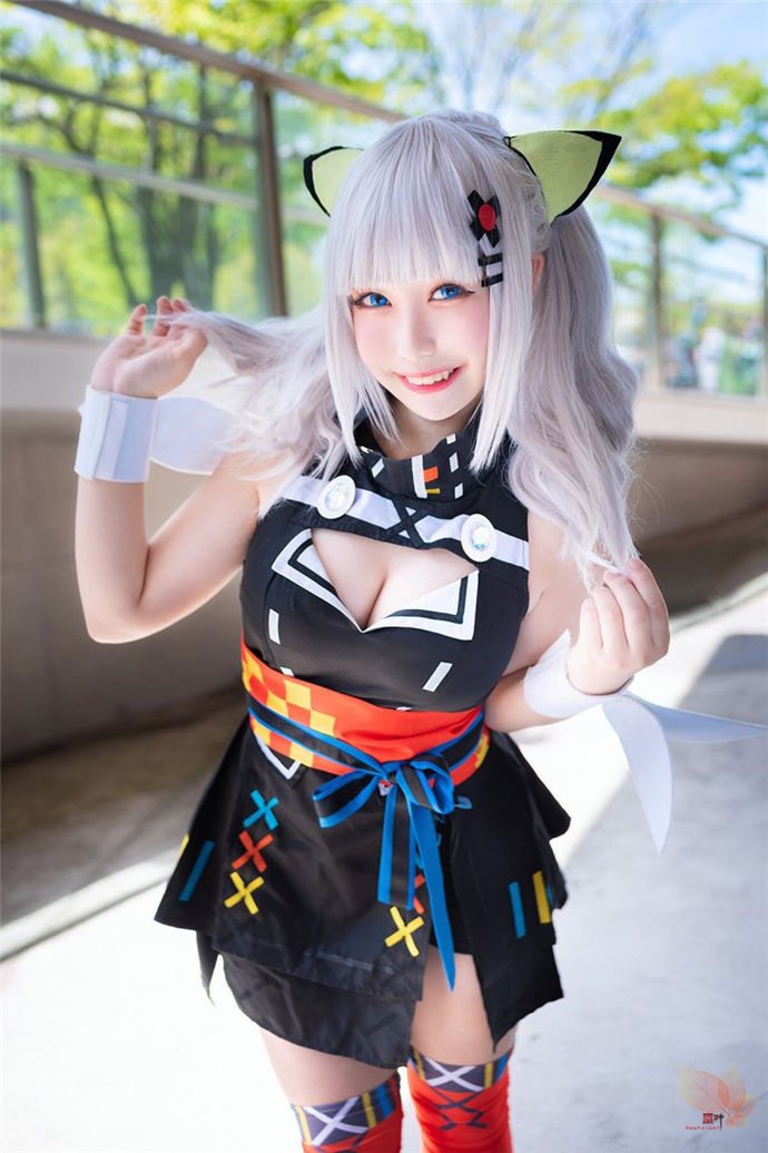 低调的萌系小天使こまる，成功征服网友的心！