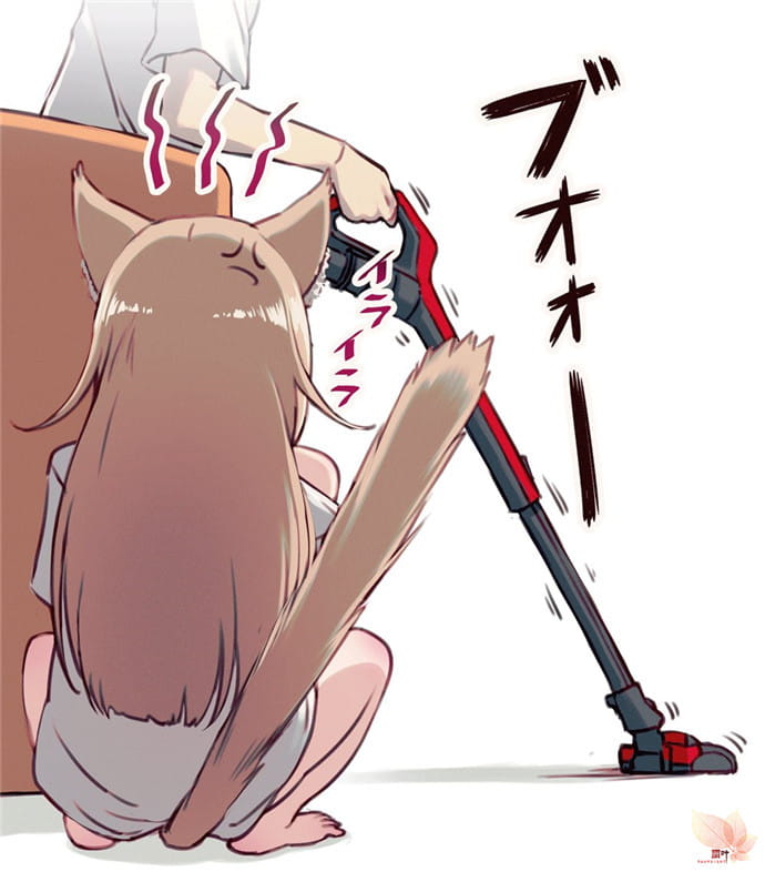 插画《猫咪萝莉化》，萌到爆表