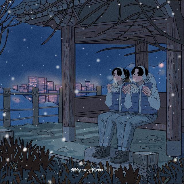 下雪了，找个人陪你过冬天