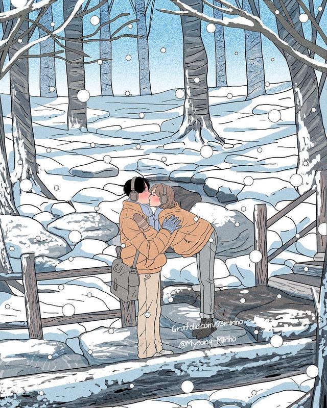 下雪了，找个人陪你过冬天