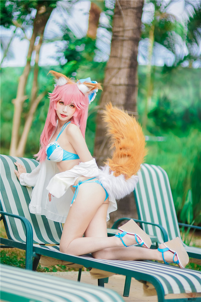 玉藻前COS泳装写真Swimsuit