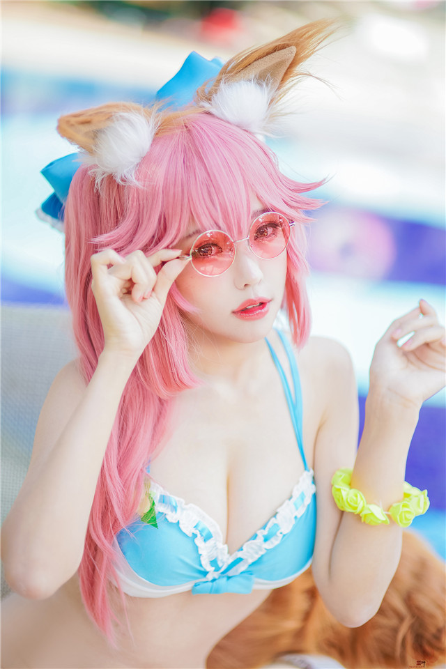 玉藻前COS泳装写真Swimsuit