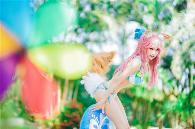 玉藻前COS泳装写真Swimsuit