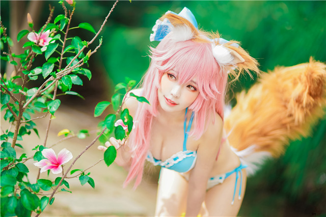 玉藻前COS泳装写真Swimsuit