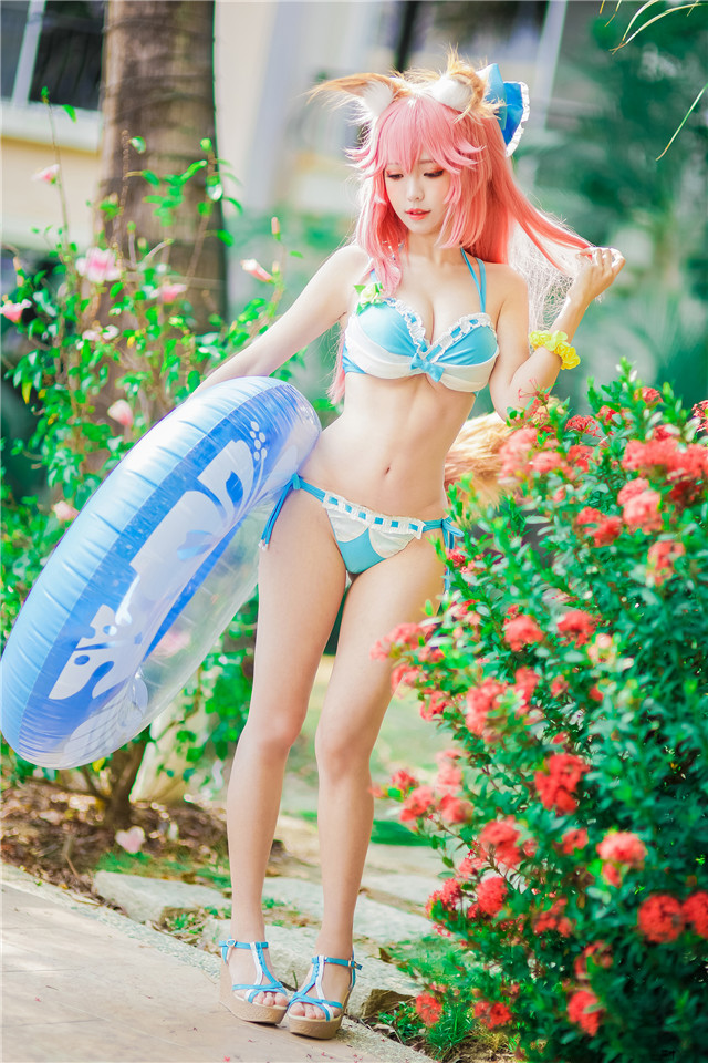 玉藻前COS泳装写真Swimsuit