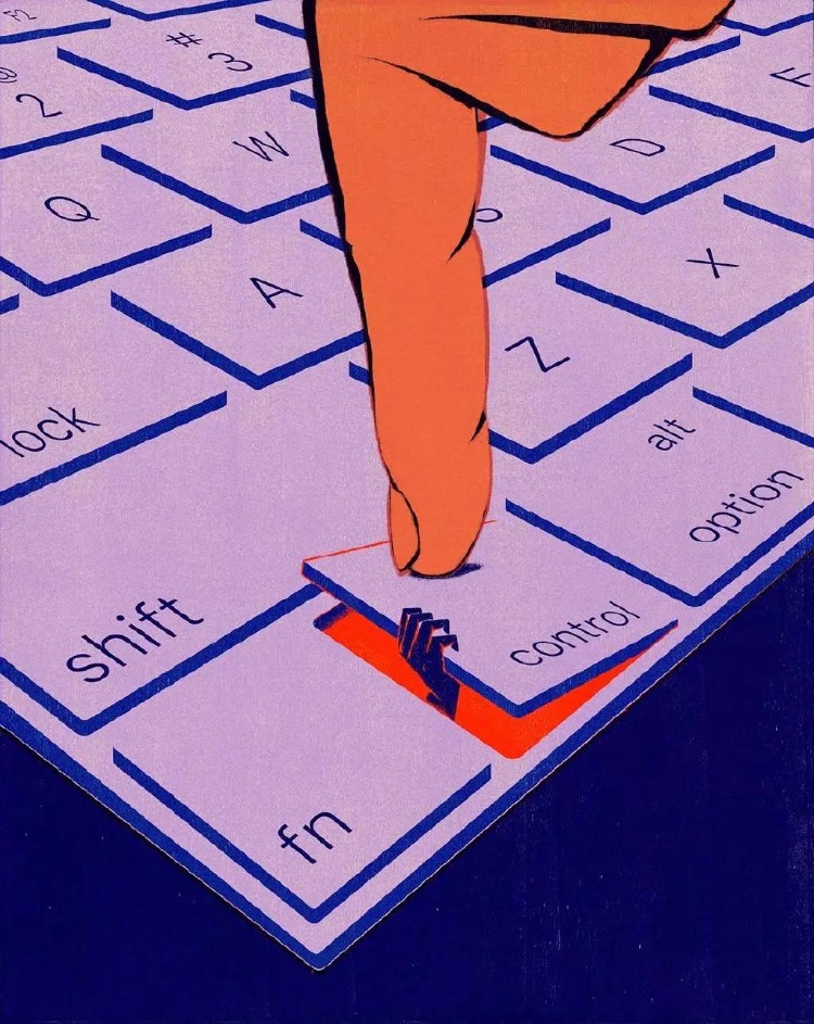DanBejar概念插画：言简意赅的共鸣