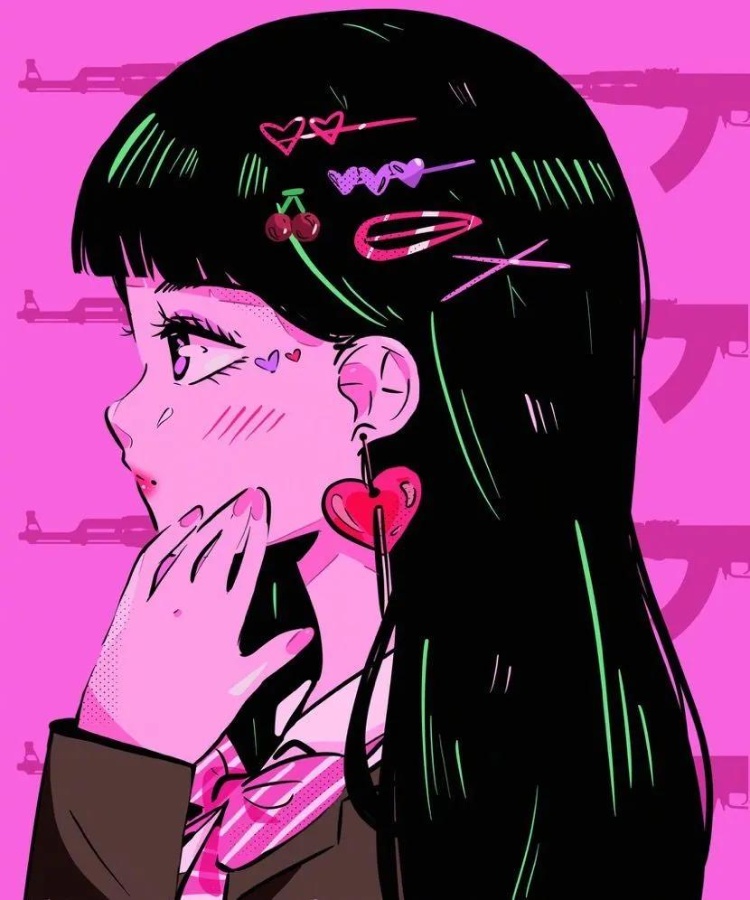 卡哇伊插画：StephaniePriscillaの少女魅力