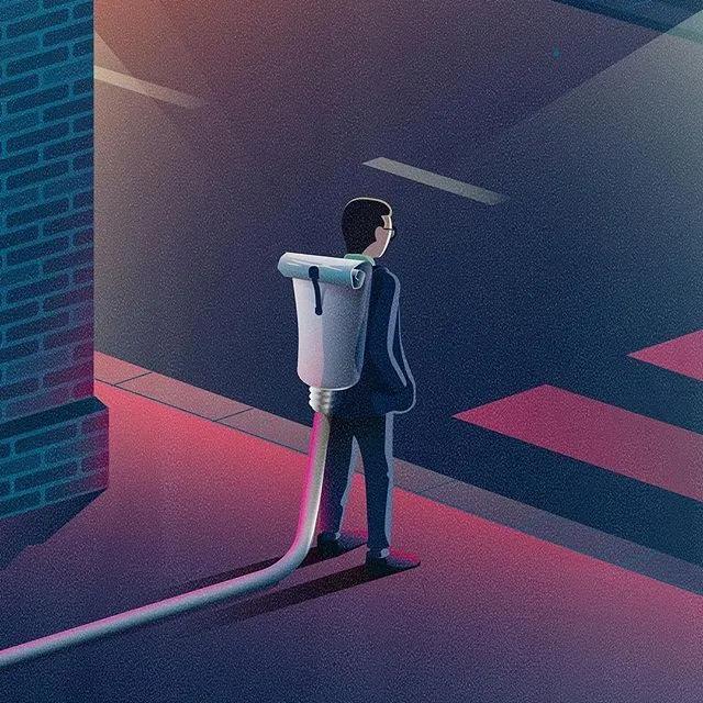 幽默插画：JanSiemenの无厘头脑洞