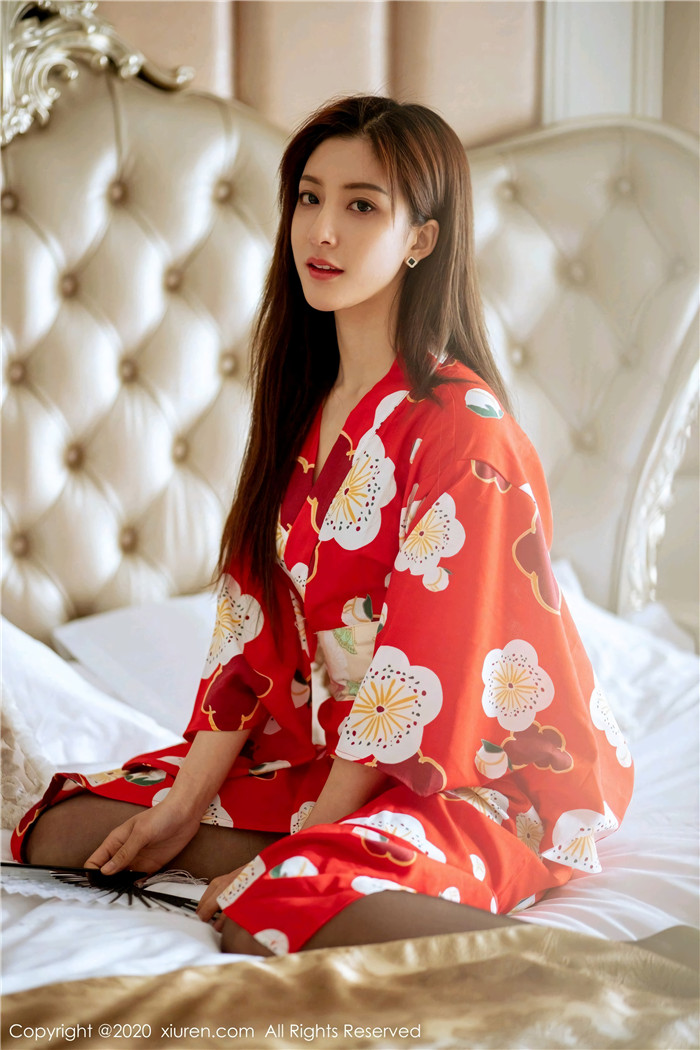 No.2015 林文文yooki 和服黑丝主题系列