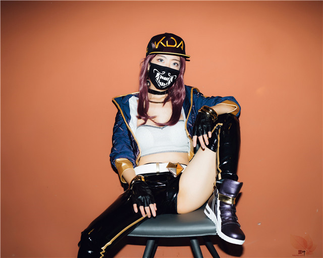 韩模MoonNightSnap] KDA Akali Mona同人写真