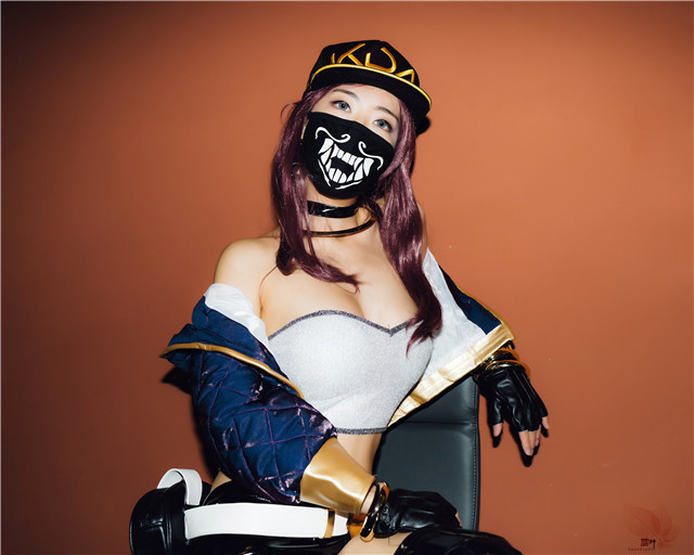 韩模MoonNightSnap] KDA Akali Mona同人写真