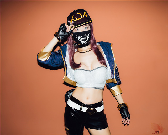 韩模MoonNightSnap] KDA Akali Mona同人写真