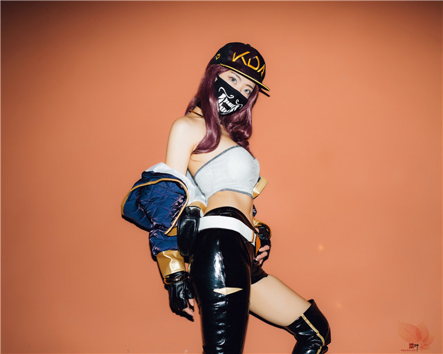 韩模MoonNightSnap] KDA Akali Mona同人写真