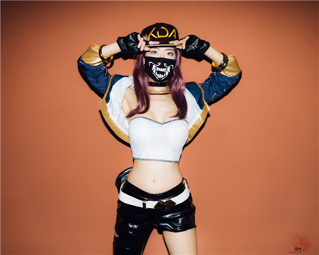 韩模MoonNightSnap] KDA Akali Mona同人写真