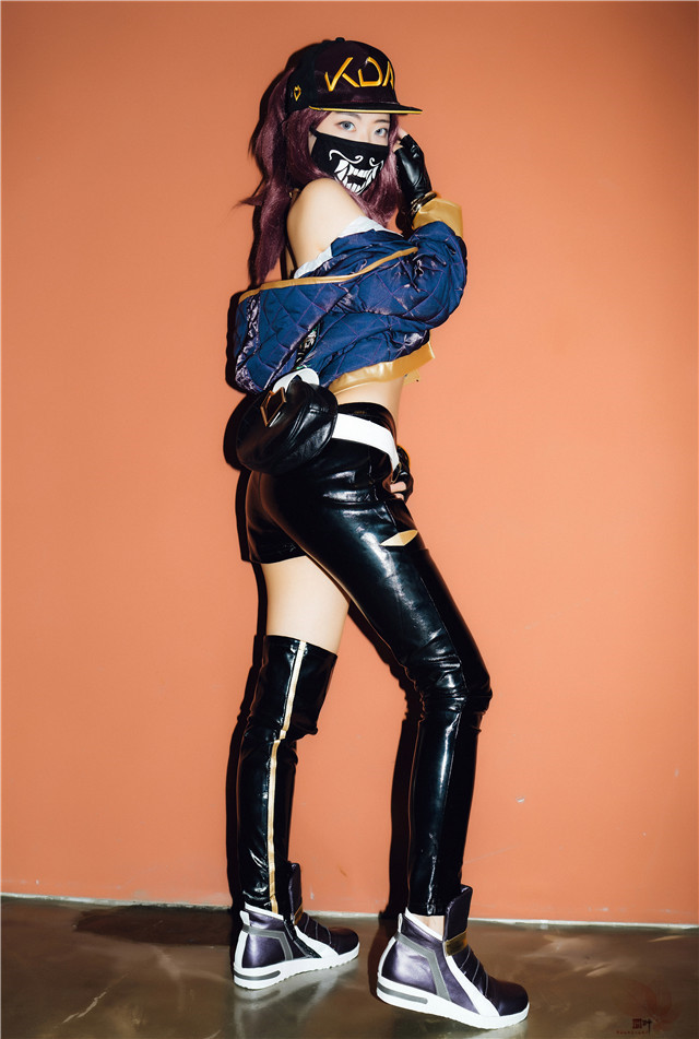 韩模MoonNightSnap] KDA Akali Mona同人写真