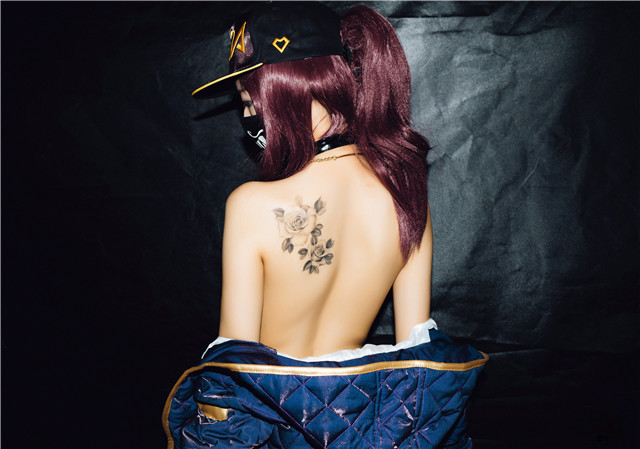 韩模MoonNightSnap] KDA Akali Mona同人写真