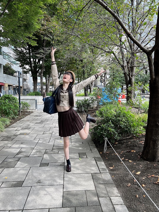 海外留学生偶像　ひとみん。