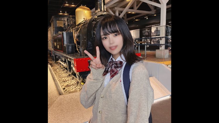 一个青春期的漂亮女孩