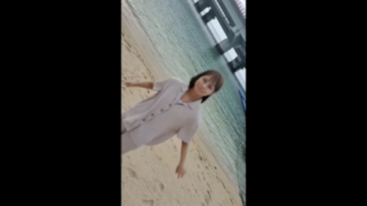 リ顔美女。