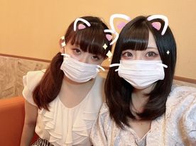 （本数限定2980pt→1500pt）の先辈后辈との私生活３P！ロケットに囲まれ、先辈の种付けに焼きもち焼く后辈が可愛すぎた！