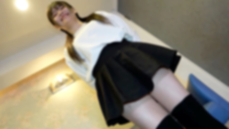 【無】过膝袜＋双马尾♡あの天使の笑顔、超絶可爱いゆみ酱