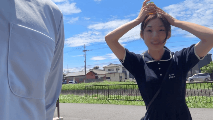 【無】彼氏持ち19岁苗条ー美女