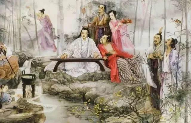 姿容俊美魏晋名士原来这般邋遢模样
