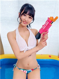 【おうちでプール】水着ガール♥これが若さか！めちゃカワ女子大生