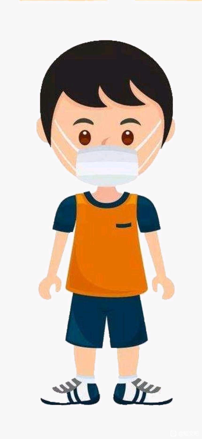 做核酸检测的小男孩