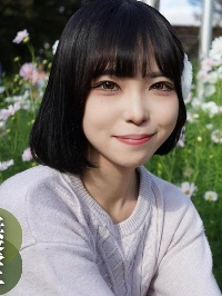 【無】【顔出し】19岁まどか酱黒发･細身･ショート。